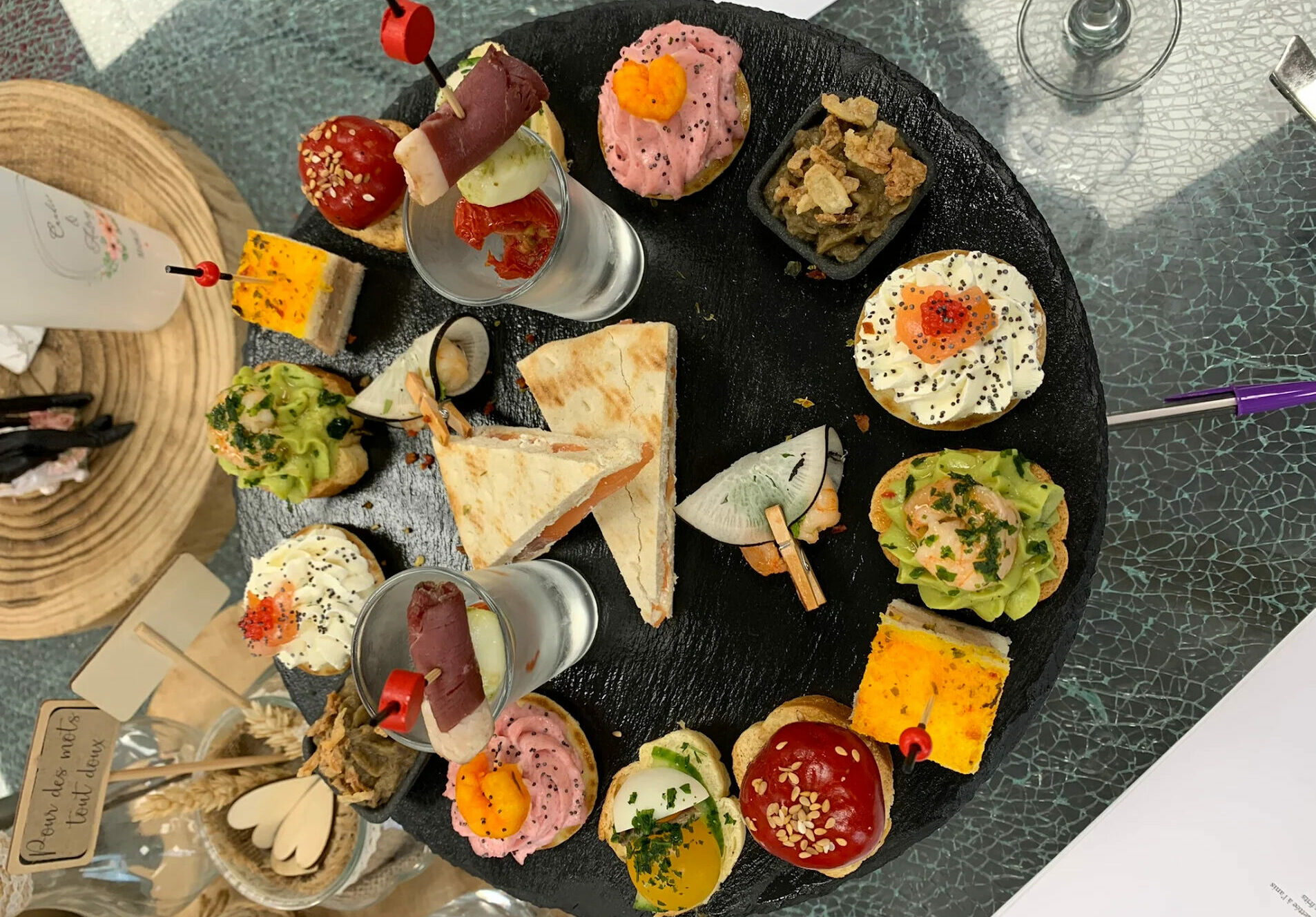 assortiment traiteur mariage flavie