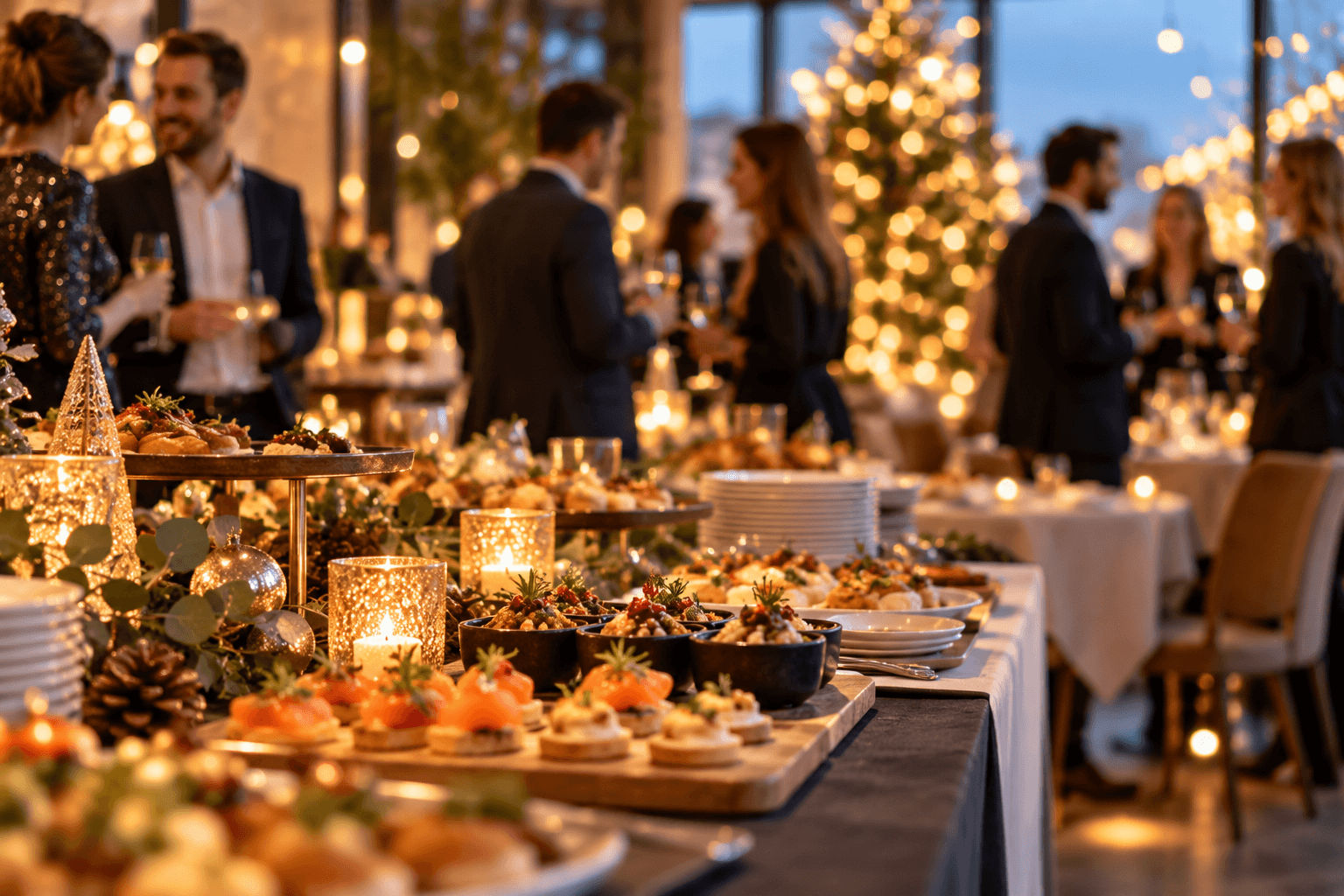 repas de noel pour entreprise